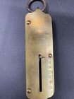 Vintage Brass Chatillon s Hanging Scale Balance No  2 50 Lb Patented 1891 - 1892