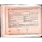 Vintage 1984 Easy Mccalls 8943 Sewing Pattern Misses Dress Pockets Size 8 10 12