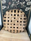 Vintage Reproduction Tobacco Basket Farmhouse Rustic Primitive Decor