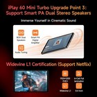 Unlocked Alldocube Wifi Tablet 16 128gb 8 4  Android 14 1920x1200 Fhd 5mp 13mp