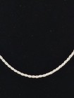 2mm 20inch Sterling Silver Rope Chain