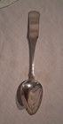 Hammond American Coin Silver Spoon 1833-37 Utica Ny 38g Mono See Photos   Descri