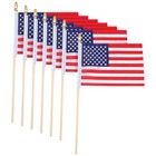 15 Pcs Small American Flags 4th Of July Flags Mini Patriotic Flags Memorial 
