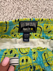 Vilebrequin Boys Happy Face Print Swim Shorts Elastic Waist W  Pocket  Sz 10y