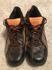 Vintage Dexter Mens Size 9 5m  Keith Brand Bowling Shoes Black   Orange 