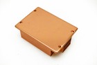 3 5 X 2 5 X 0 9 Inch Pure Copper Heat Transfer 0 9 Lbs Heatsink 4 Mounting Holes