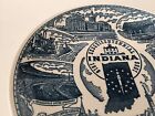 Vtg Kilns Indiana Sesquicentennial State Plate  1818-1966  Hooper Advertising