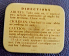 Vintage Advertising Medicine Cocorets Laxative Tin R l Watkins Co Old Drug Store