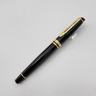 Waterman Expert Black Lacquer Gt Medium Fountain Pen  s0951660  