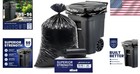 95-96 Gallon Heavy Duty Trash Bags  Garbage Bags  Puncture-resistant  Fits Rolla