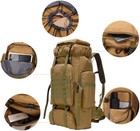 80l 100l Outdoor Hiking Military Tactical Backpack Rucksack Camping Trekking Bag