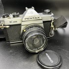 Vtg Asahi Pentax K1000 35mm Slr Film Camera W  Smc 1 2 50mm Manual Lens Untested