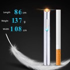 Usb Mini Lighters Electronic Rechargeable Windproof Flameless Portable Cigarette
