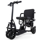48lb Ultra-lightweight 4-wheel Mobility Scooter - Portable   Foldable Scooter