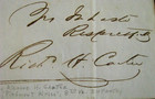 Civil War  Virginia Captain Richard Carter  Letter Glen Valley Fauquier Va 1830