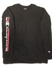 Champion Men s Logo On Long Sleeve Lightweight Jersey T-shirt Size 2xl