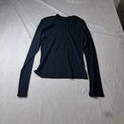 I n c International Concepts Long Sleeve Crewneck Shirt Xl Navy 100 Cotton