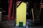 Vintage Folk Art Handmade Wooden Dolls    House   Grain Elevator