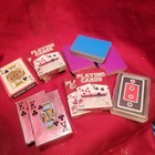 Playing Cards 10 Deck Lot Vintage Arts Crafts Game Poker Gin Kids Full Joker