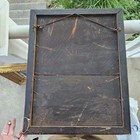 Antique European Chinoiserie Silk Embroidery Panel 18th 19th C Framed Textile