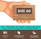 Boveda 72  Humidity Control Packs  Size 60  4-pack - For Dry Environments