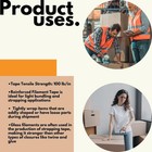 60 Yards   4 Mil - Extra Strong Fiberglass Reinforced Strapping Filament Tape