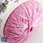 Sale 2 Ballsx50gr Cotton Crochet Thread Yarn Craft Tatting Knit Embroidery Pink