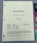 Saban Big Bad Beetleborgs Tv Show Script   Prop Comic Book The Revenge Of Vexor