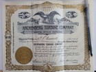 Hachenberg Turbine Company Capital Stock Certificate  new York  1912 1913 1915