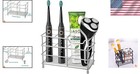 304 Stainless Steel Toothbrush   Toothpaste Holder - Stylish Bathroom Organizer
