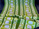 Brutalist 70   s Verner Panton Mid Century Geometric Barkcloth Era Vintage Fabric