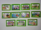 Lot Of 11 Leap Frog Leapster Explorer science  reading Cartridge Games W case