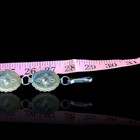 Vintage 29in Silver Tone Concho Style Western Belt