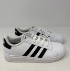 Adidas Grand Court 2 0 White black Kids Shoes Size 3 5