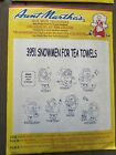 Aunt Martha s Hot Iron Transfers New Vintage Embroidery Patterns Lot Of 4 Xmas