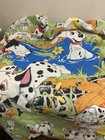 Disney 101 Dalmatians Twin Fitted Sheet   80x14 Valance 