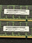 Micron 32gb  2x16gb  Ddr3 1600mhz Ecc Server Ram Memory Mt36ksf2g72pz-1g6e1hf