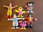 Vintage 1988 Mcdonald s Moveables Happy Meal Toys-complete Set Of 6-used Toys