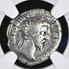 Roman Empire Marcus Aurelius Ar Silver Denarius Ad 161-180 Ngc Certified Genuine