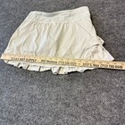 Ivivva Skort Girls Size12gray Ruffledtiered Tennis Athletic Skirt Built-in Short