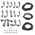Us A c Systems Air Conditioning Hoses Fittings O-rings Universal Kit Ext Length