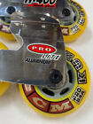 Ccm Sure Grip H400 Medium Fits 8-9 5 Inline Hockey Frames Kuzak Wheels Bearings