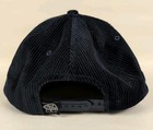 Pabst Blue Ribbon Embroidered Corduroy Snapback Hat Cap Navy Adjustable New