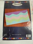 Vtg Herrschners Wave Latch Hook Rug Kit Pastel Waves Craft No  130081 New