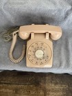 Vintage Bell Western Electric Model 500 Beige Rotary Desk Telephone