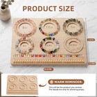 Premium Bamboo Bead Board For Jewelry Making  Diy Bracelet Beading Board With 