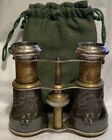 Vintage Chevalier Paris Beautiful Opera Glasses Birds   Berries Motif Excellent