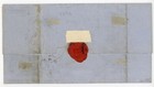 P77 24 Antigua 1859 Great Britain 6d Cancelled A02 To London Stamp Faults Cover