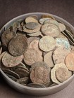 Lot Of 5 Uncleaned Roman   Greek Coins