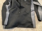 Black Grey Neoprene Wetsuit Jacket Long Sleeve Full Zip Surfing Diving Top Lot
